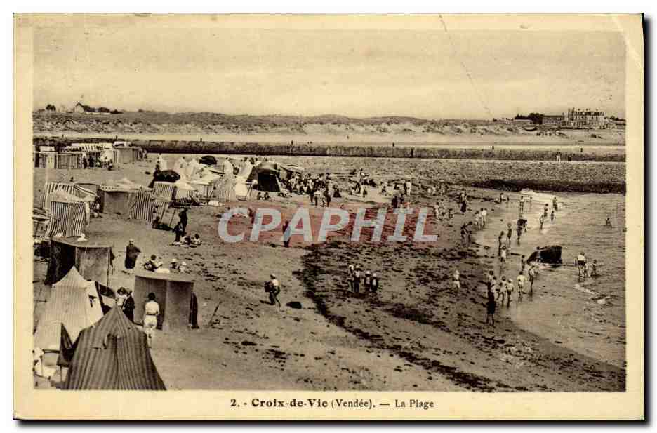 CPA Croix de Vie Saint Gilles La Plage