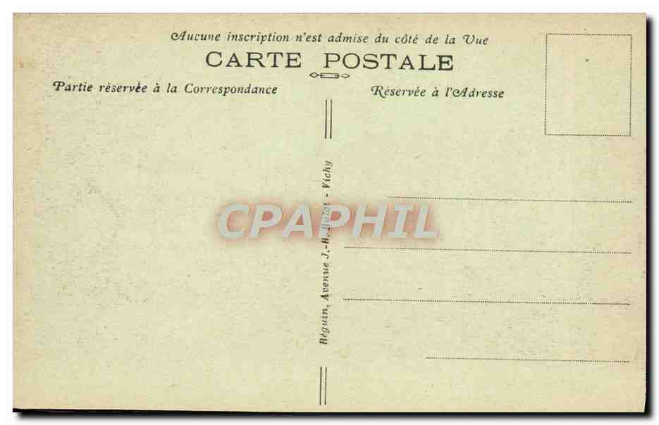 CPA Yssingeaux Les alcets de la route de Beaux dans la vallee du Ramel — Rückseite