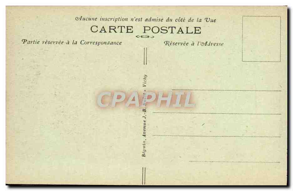 CPA Environs d'Yssingeaux La Boucle du Lignon — Rückseite