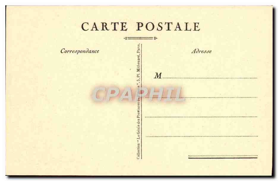 CPA Tours Cathedrale De Tours — Rückseite