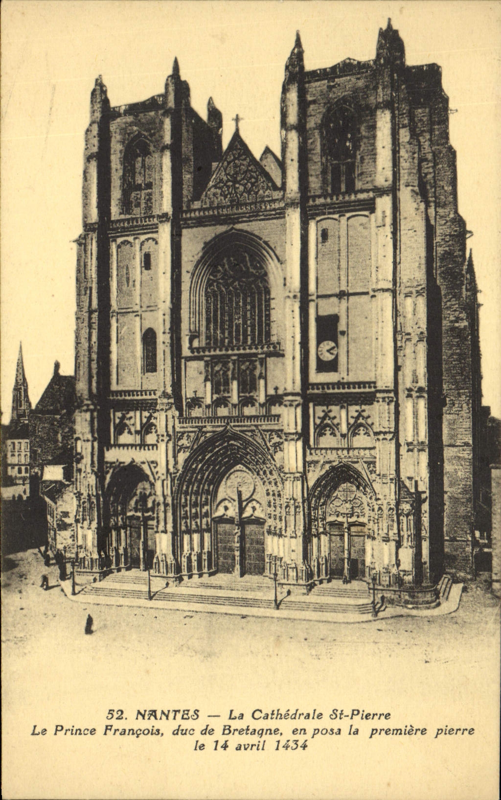 CPA Nantes La Cathedrale St Pierre