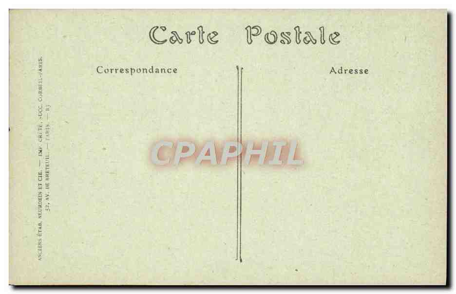 CPA Chateau De Blois Aille Francois 1er Porte Des Appartements De Catherine De Medicis — Verso