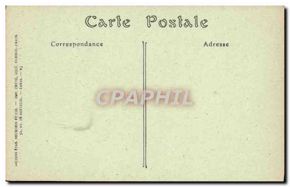 CPA Chateau De Blois Alle Francois 1er Fenetre  — Verso