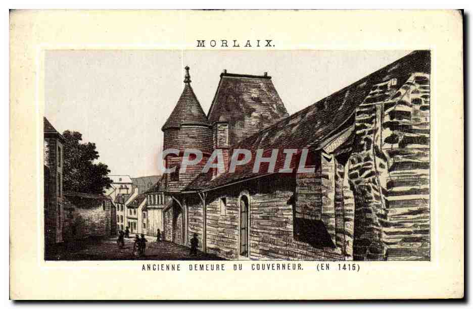 CPA Morlaix Ancienne Demeure Du Couverneur