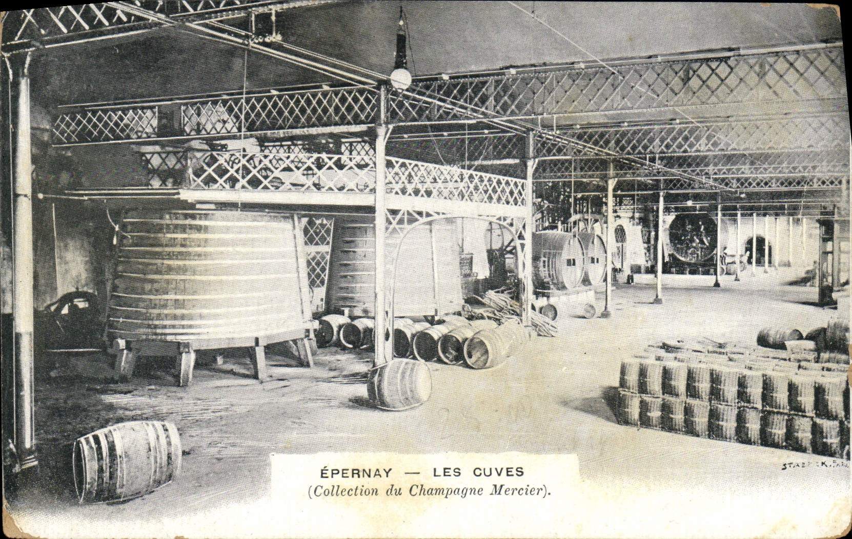 ÉPERNAY — LES CUVES — Collection du Champagne Mercier