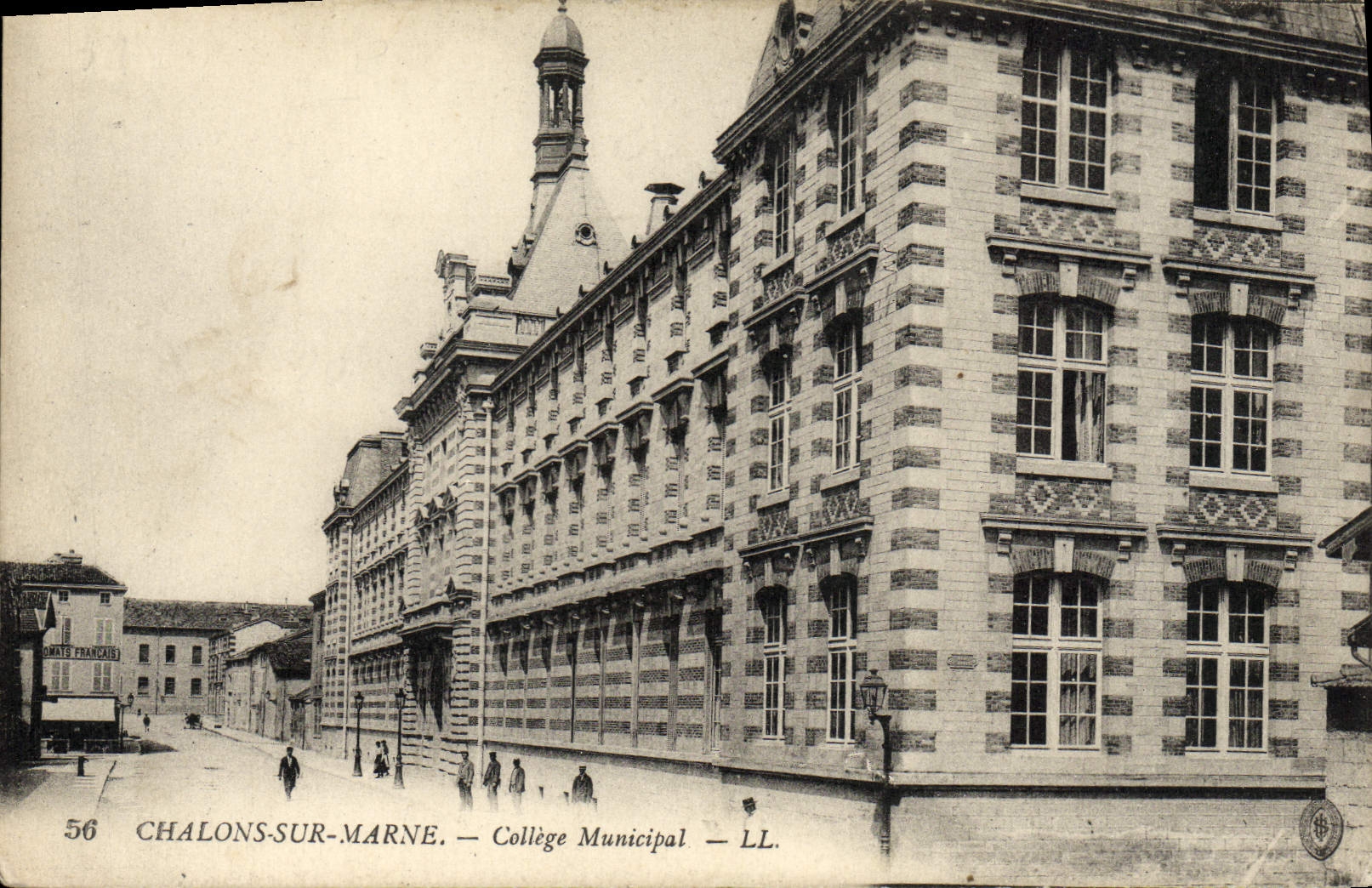 CPA Chalons Sur Marne College Municipal