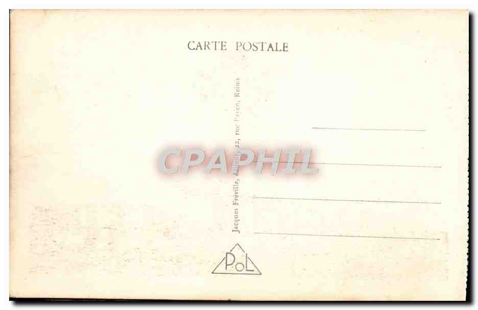 Die Champagne-Berge - Der MONT-HAUT - Reste militärischer Werke und Pilgerstätte — Rückseite