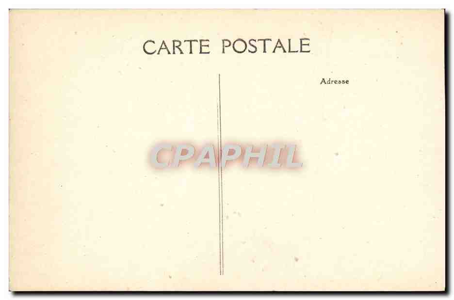 CPA Bourges Vue Centrale Prise Du Palais Jacques Coeur — Rückseite