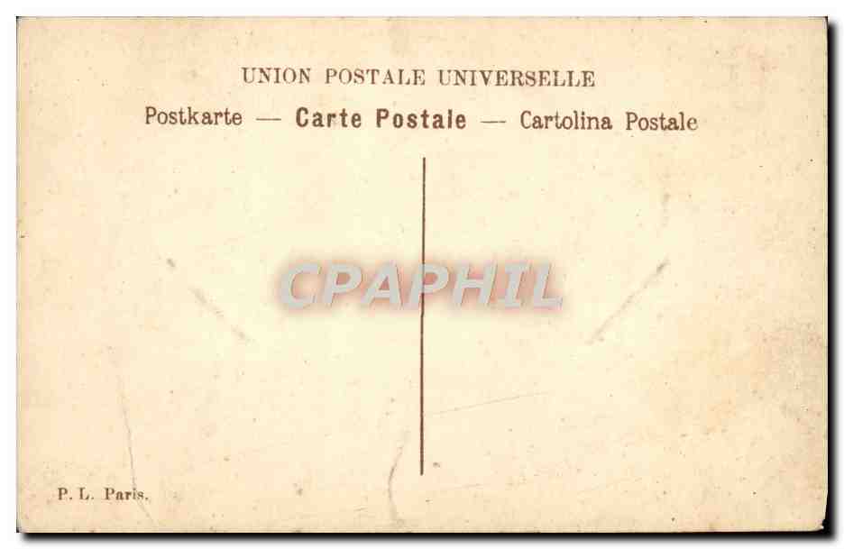 CPA Greuze Innocence Enfant — Verso