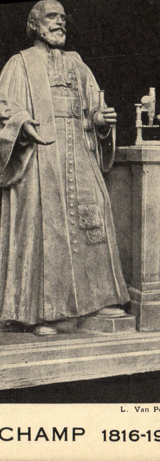 Statue von Léon Van Champ — 1816-1916 — L. Van Poncelet