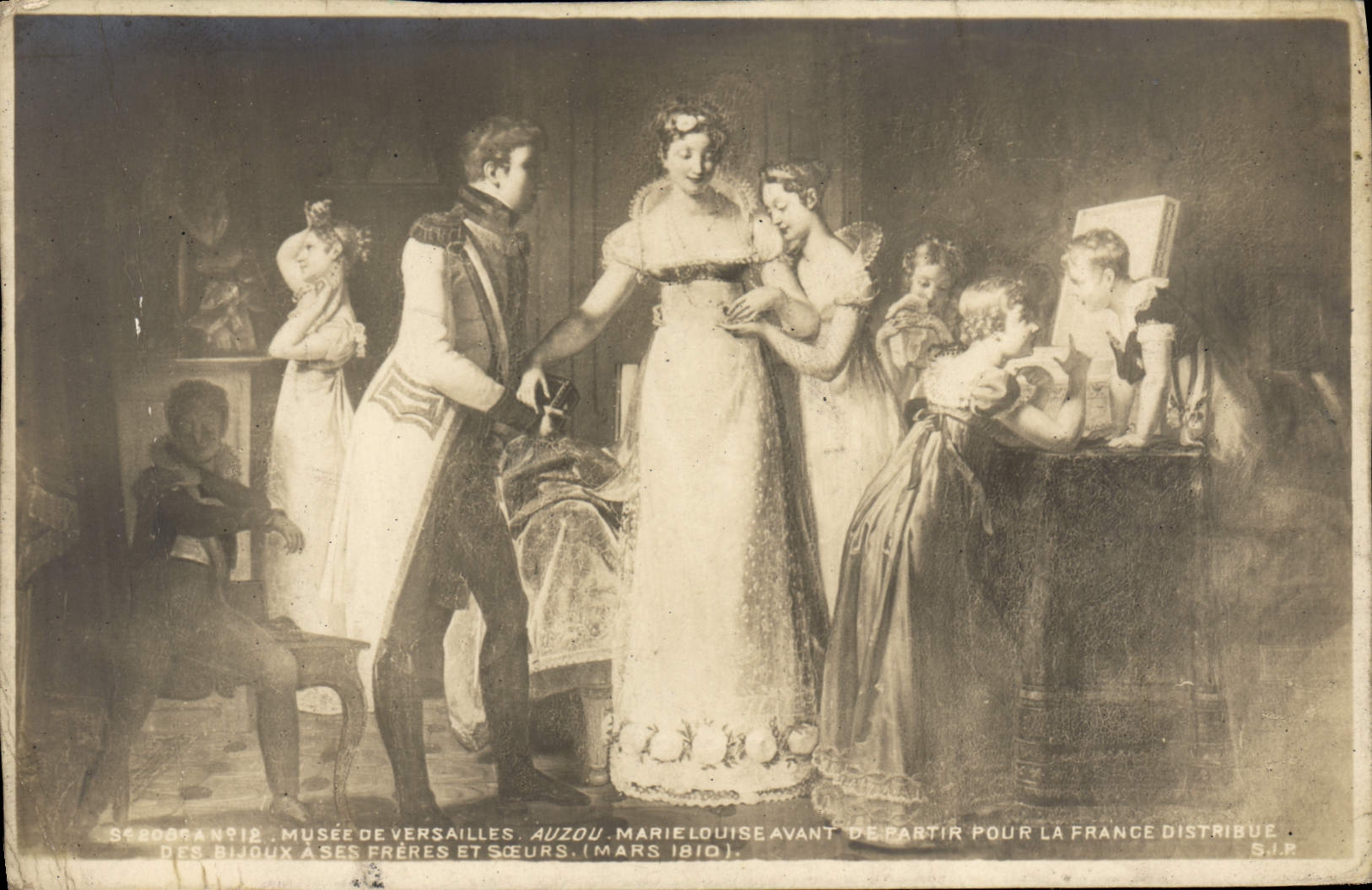 CPA Musee Du Versailles Auzou Marie Louise