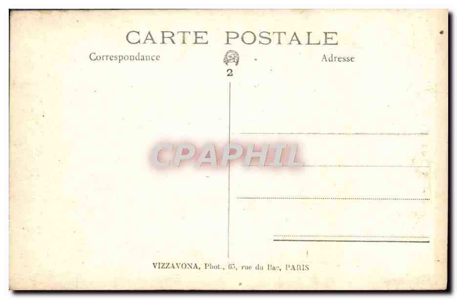 CPA Salon Paris 1938 Souvenir de l'Indochine  — Verso
