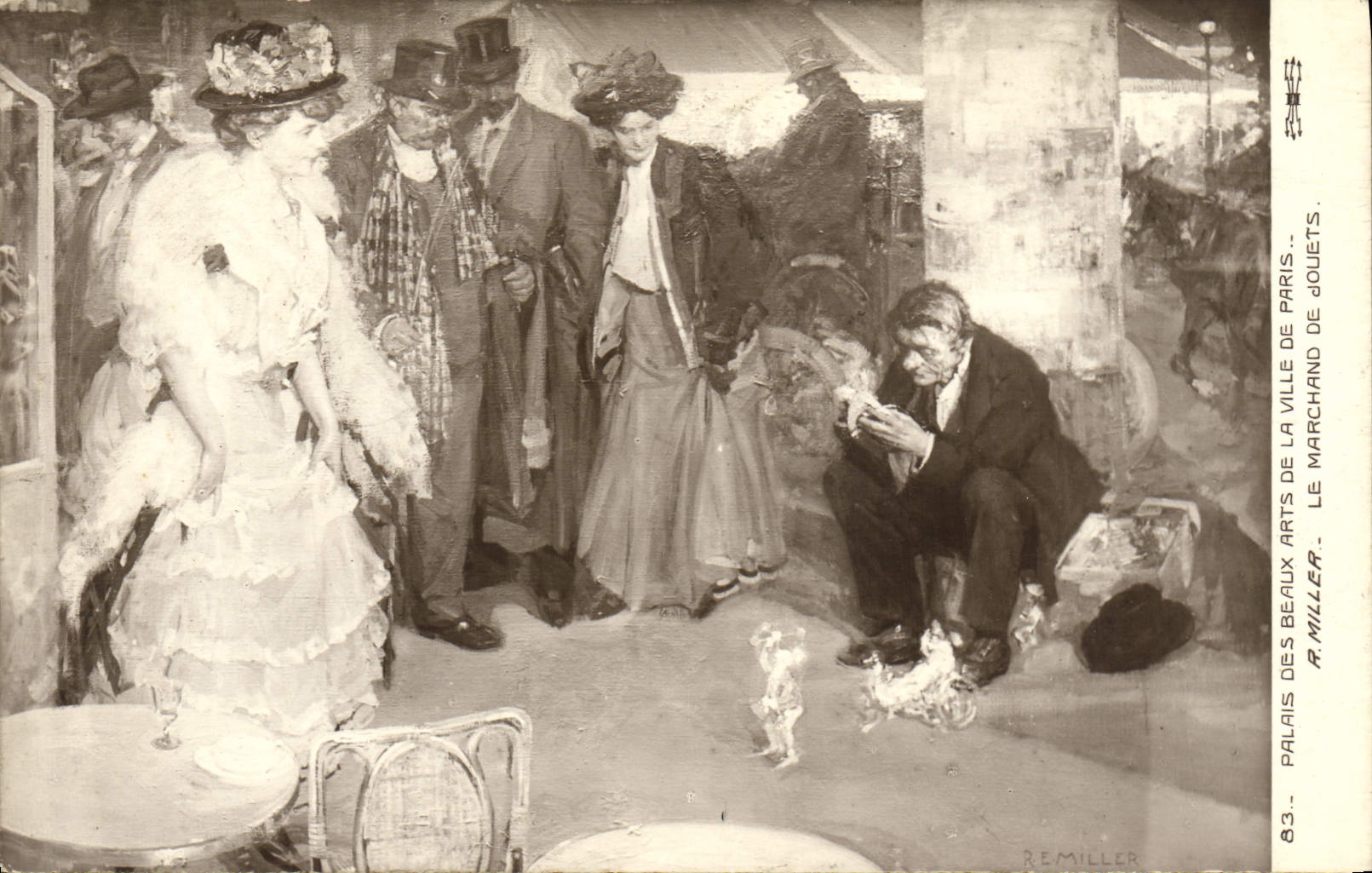 CPA Palais Des Beaux Arts De Laville De Paris Miller Le marchand de jouets