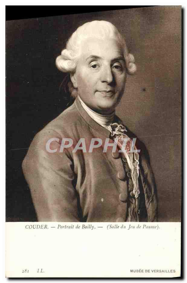 CPA Couder Portrait De Bailly Salle du jeu de Paume Musee De Versailles