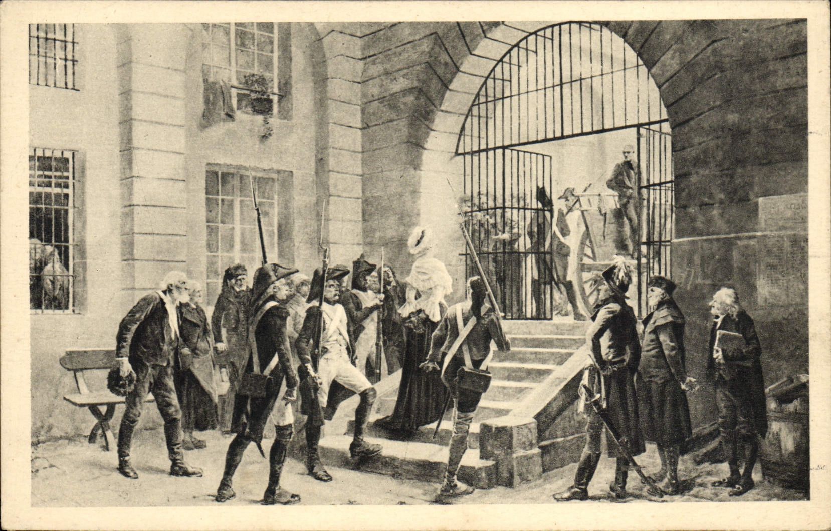 CPA Marie Antoinette Sortant De la Conciergerie