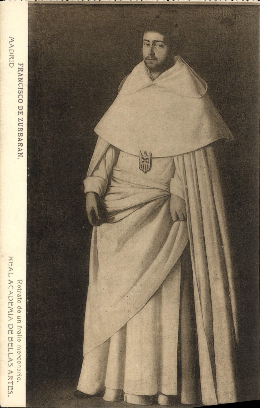 CPA Francisco De Zurbaran Madrid Real academia de Bellas Artes