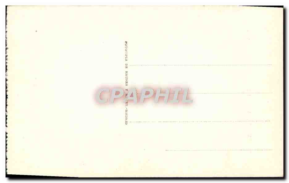 CPA Juan Rizzi La Misa De San Benito Madrid Real Academia De Bellas Artes — Verso
