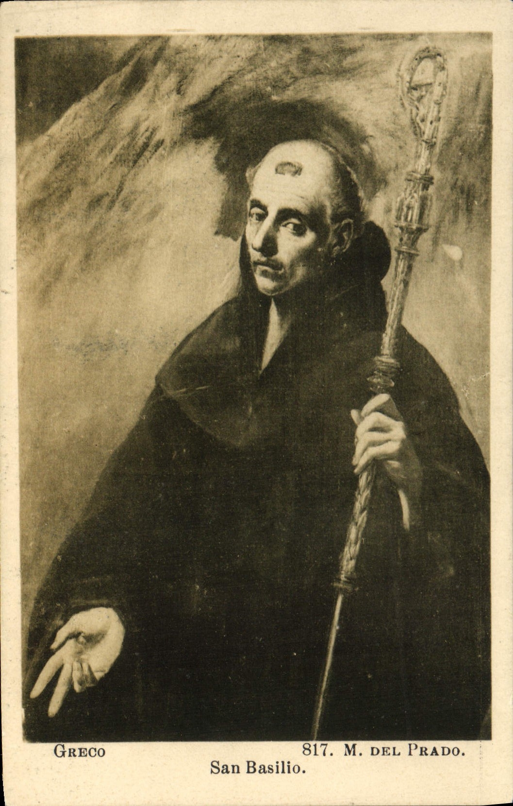 CPA Greco San Basilio Museo dela Prado