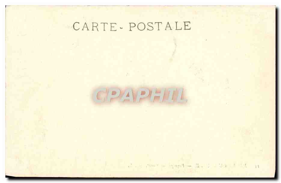 CPA Musee Du Louvre Paysage Corot — Verso
