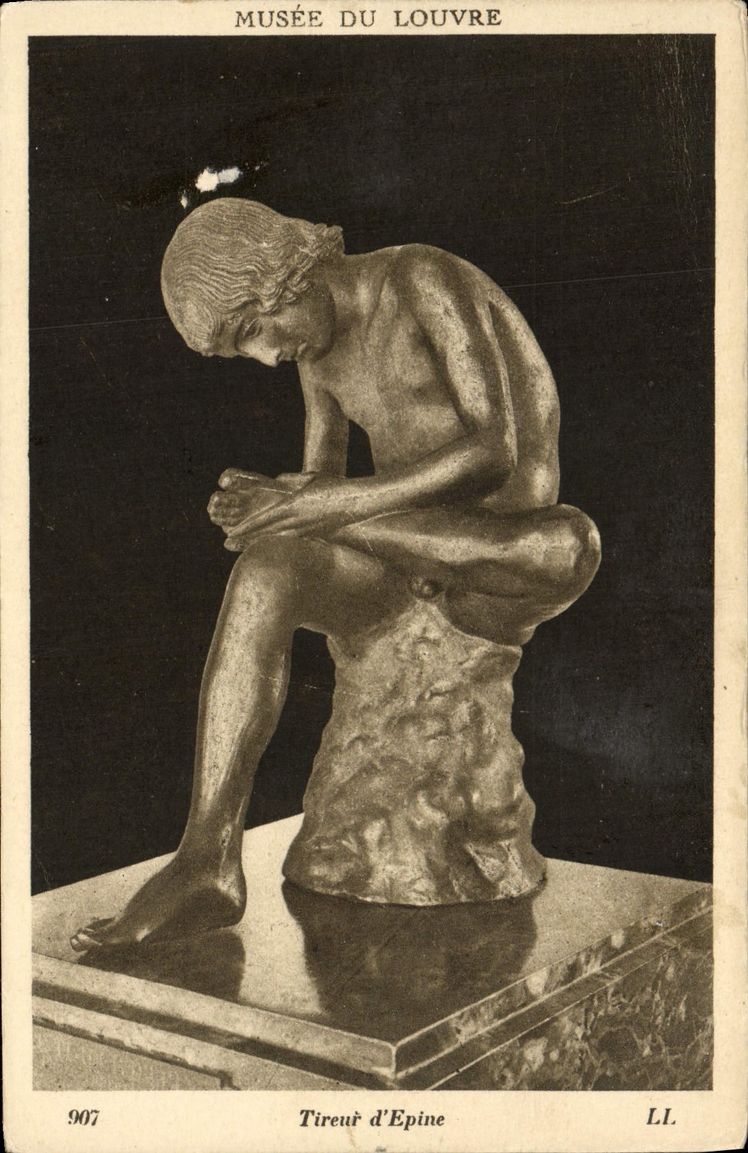 CPA Musee Du Louvre Tireur d'Epine