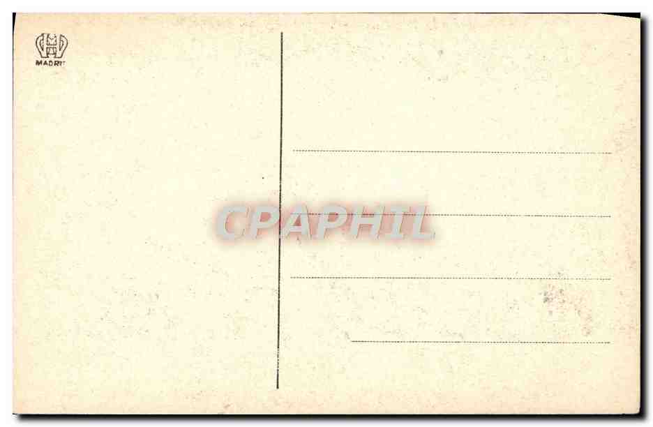 CPA Ecce Homo Cobre Firmado Por Jusepe Deribera Valenciano Cadiz — Verso