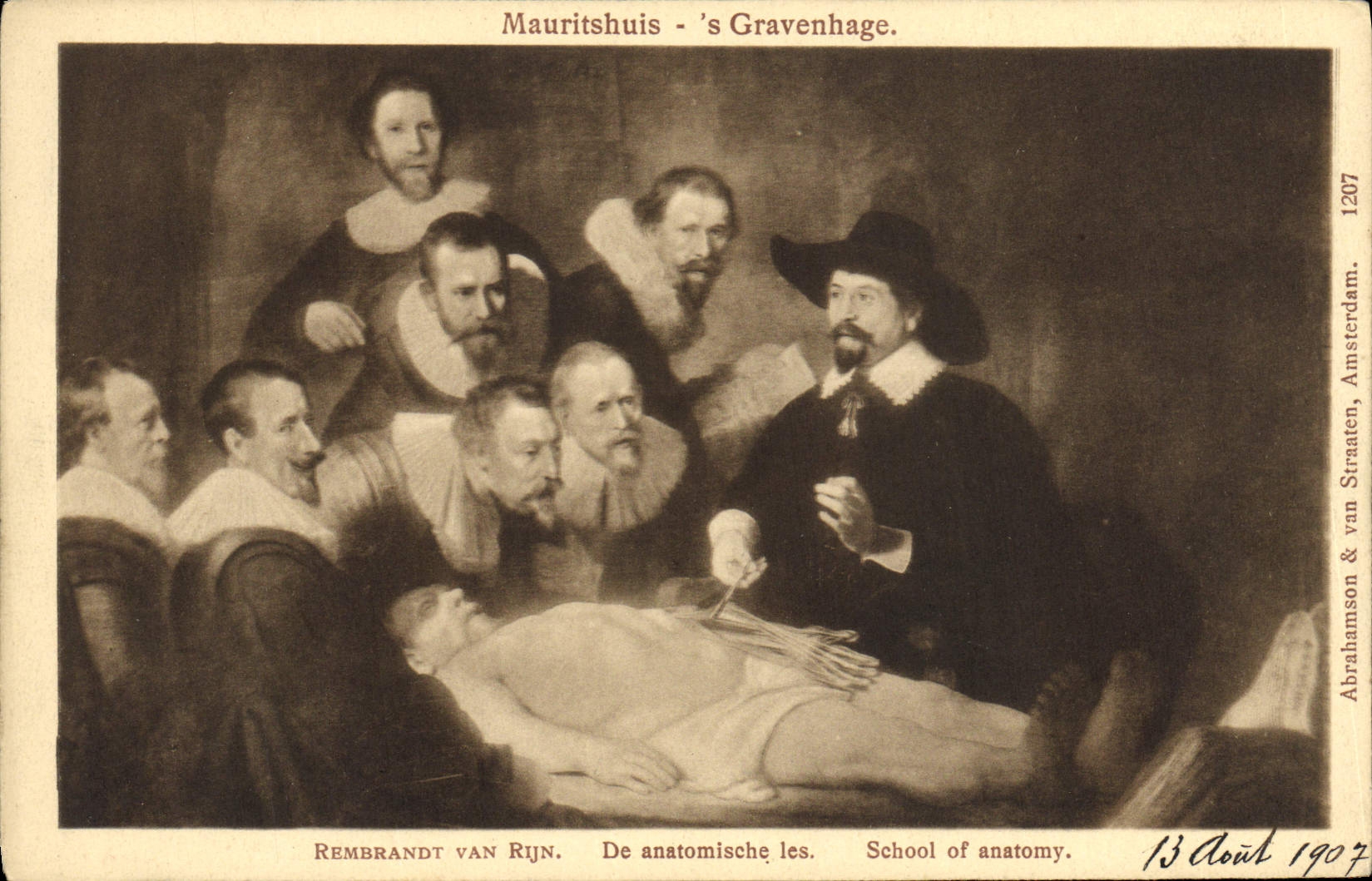 CPA Mauritshuis Gravenhage Rembrant Van Rijn
