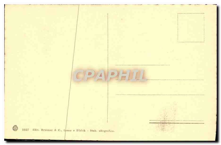CPA Firenze Le Brun Elisabetta Dettaglio — Verso