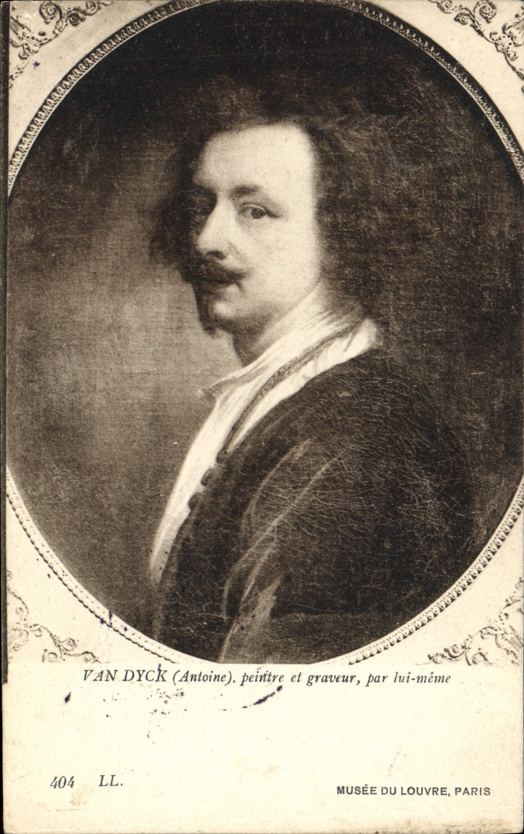 CPA Van Dyck Peintre Et Graveur Par Lui Meme Musee Du Louvre Paris