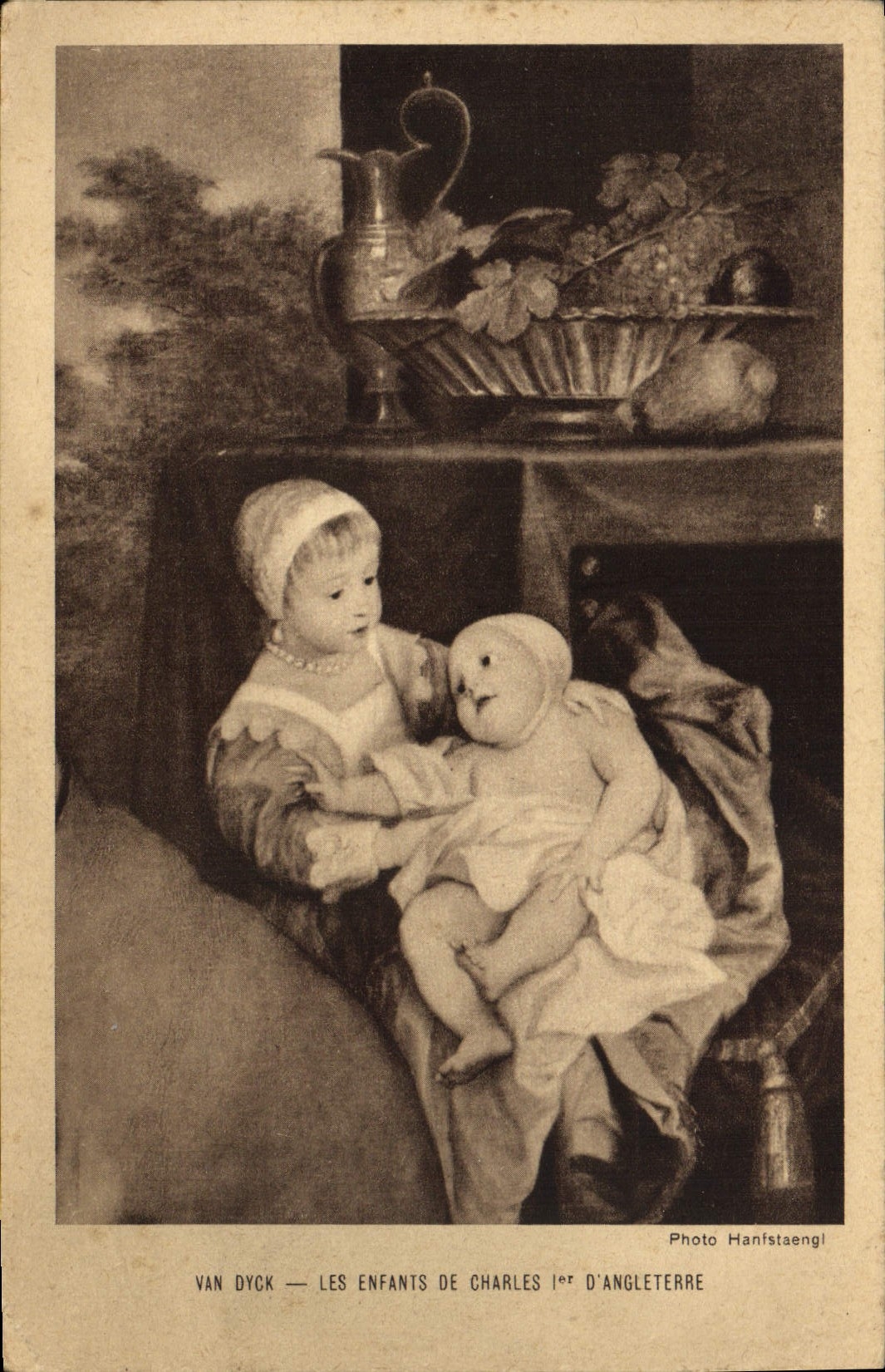 CPA Van Dyck Les Enfants De Charles 1er d'Angleterre Paris
