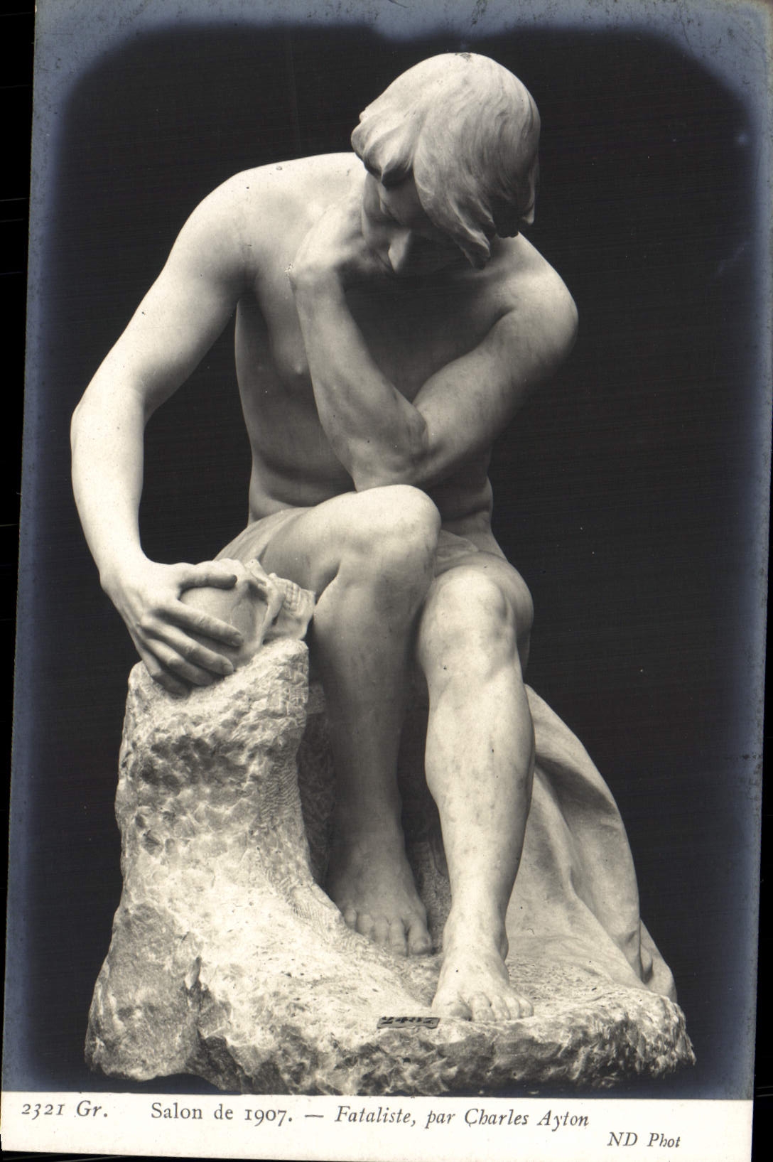 Fataliste — Salon de 1907 — par Charles Ayton — ND Phot