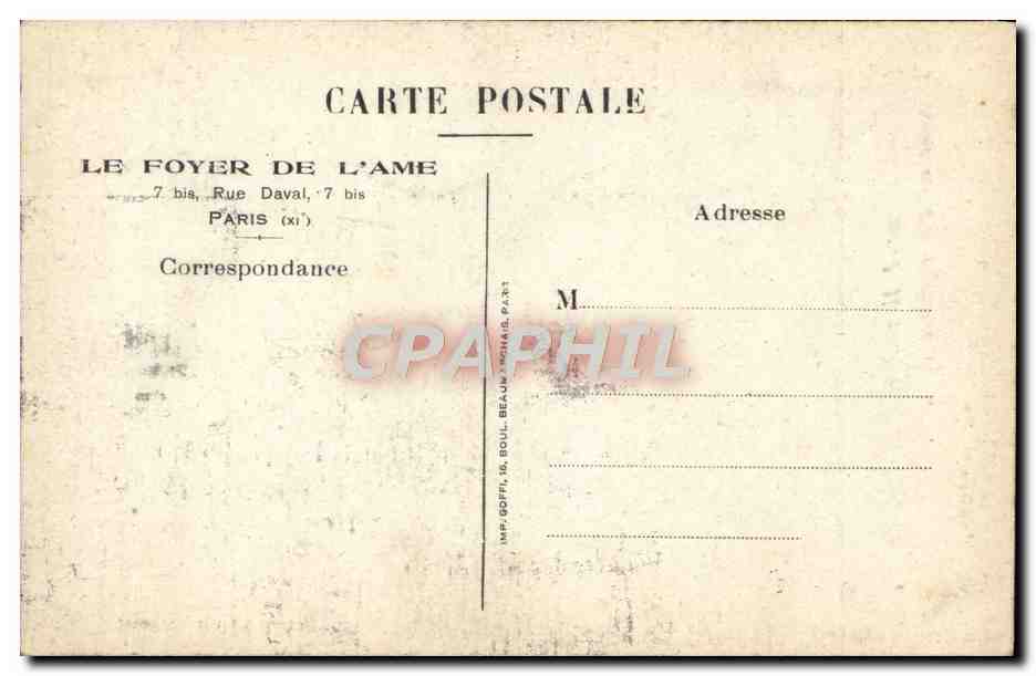 L'homme est une espérance de Dieu — C. Wagner — Le Foyer de l'Ame, Paris — Back