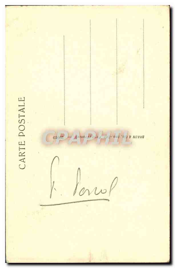 CPA Ghirlandajo Portraits De Francesco Sasselti Et Son Fils Teodoro — Verso