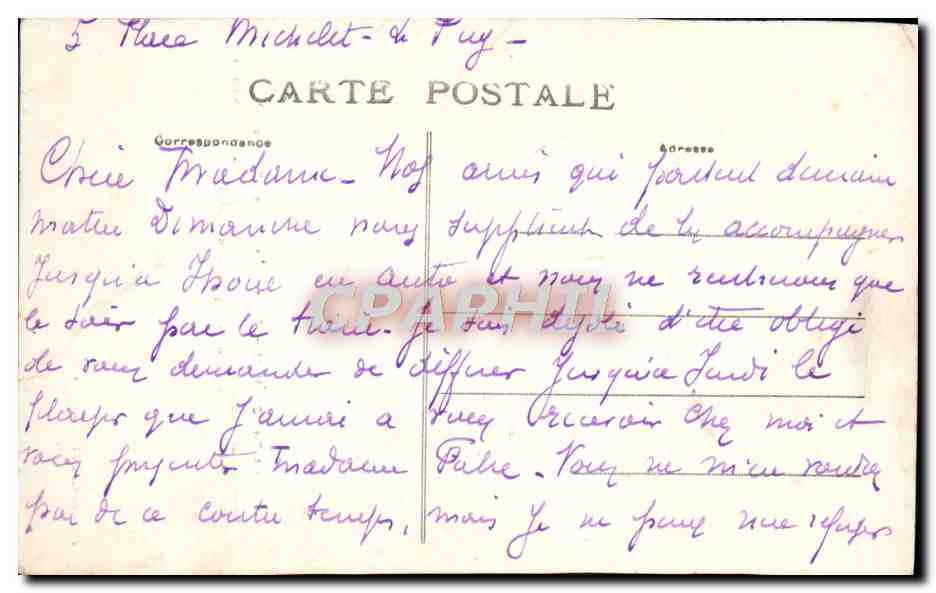 CPA La Chaise Dieu Tapisseries d'Arras Resurrection de Jesus — Back