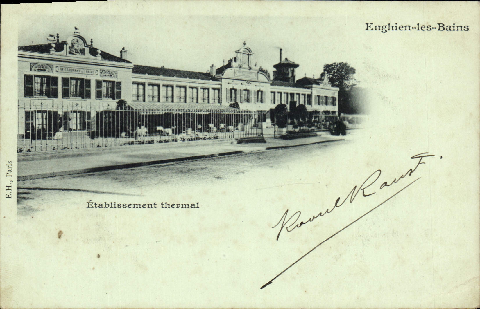 Enghien-les-Bains — Établissement thermal — E.H., Paris