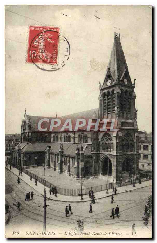 CPA Saint Denis L'Eglise Saint Denis De l'Estree
