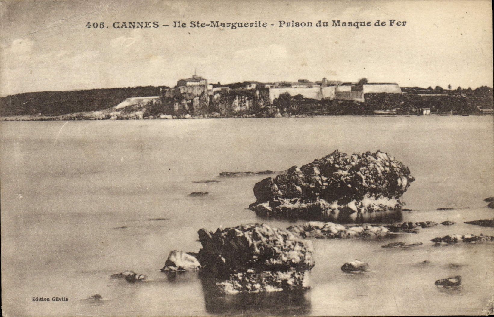 CPA Cannes Ile Ste Marguerite Prison Du Masque De Fer