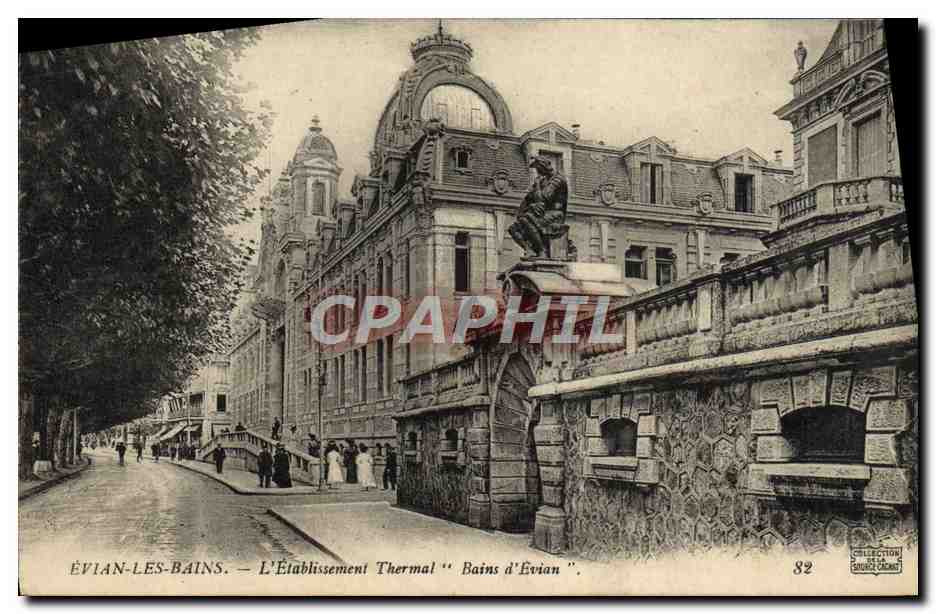 CPA Evian Les Bains L'Etablissement Thermal Bains D'Evian