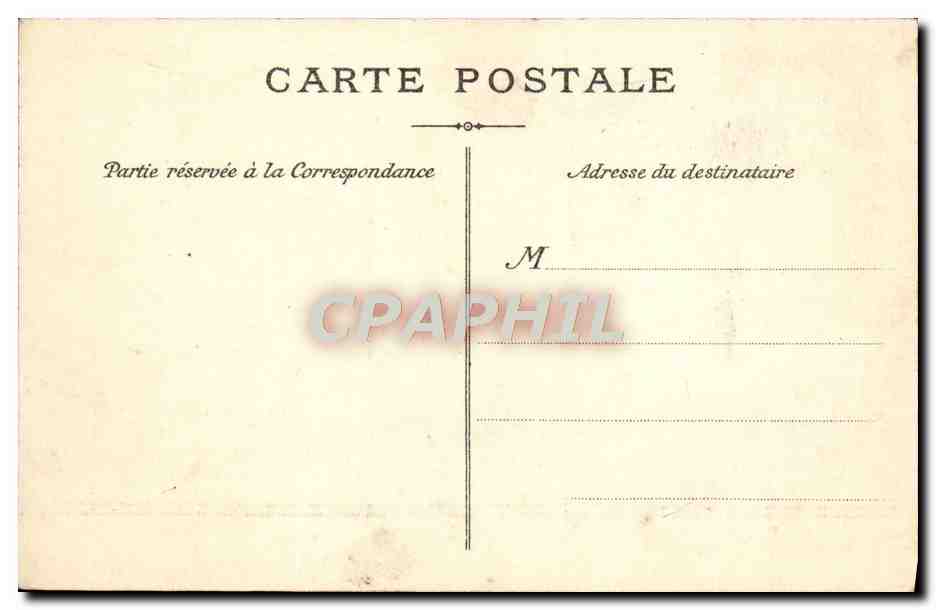 CPA Evian Les Bains L'Etablissement Thermal Bains D'Evian — Verso