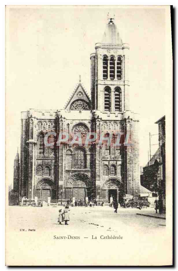CPA Saint Denis la Cathedrale