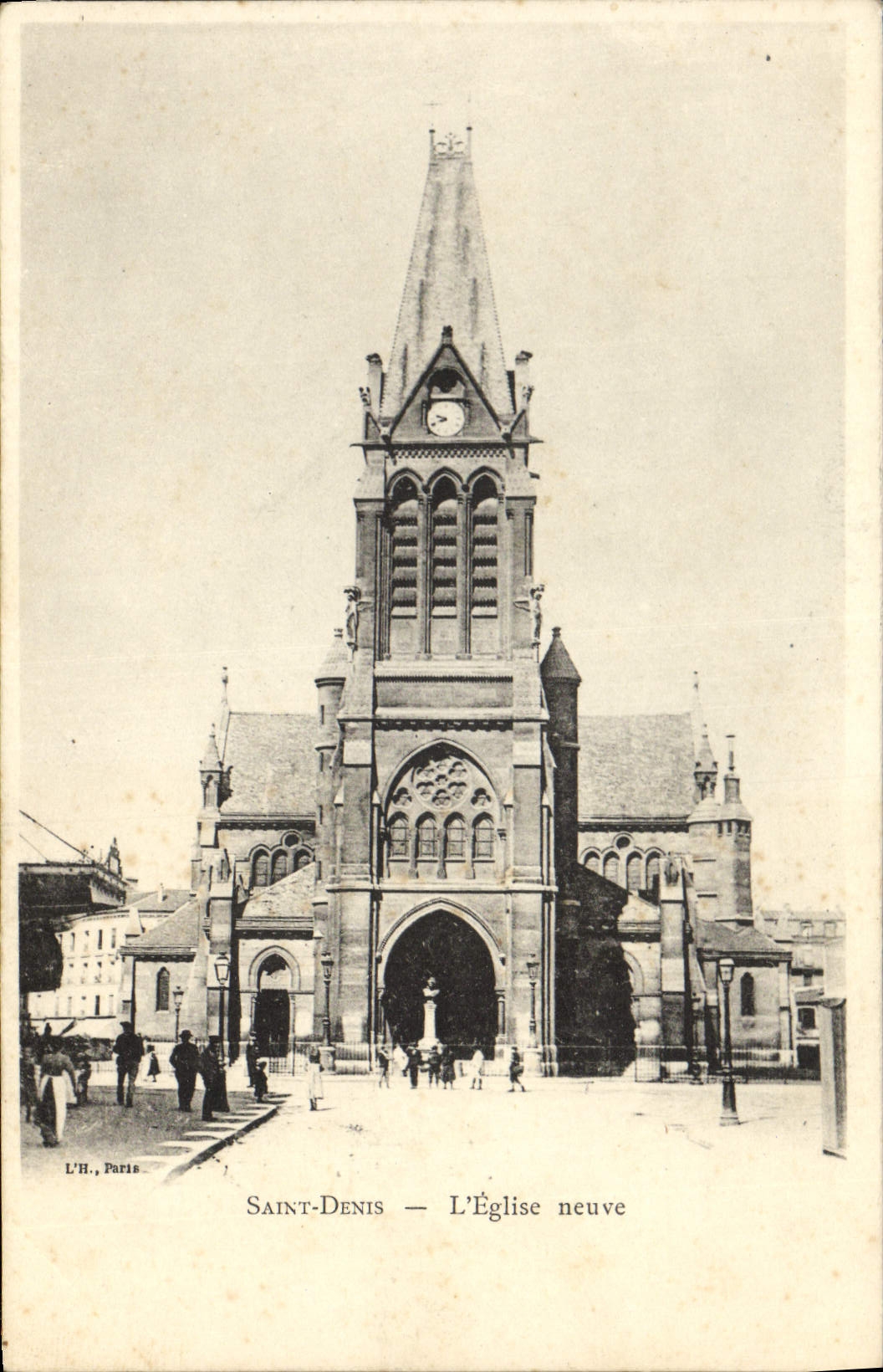 CPA Saint Denis L'Eglise Neuve