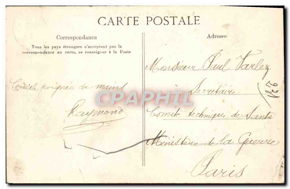 CPA Laon Panorama Vue a vol d'oiseau — Rückseite