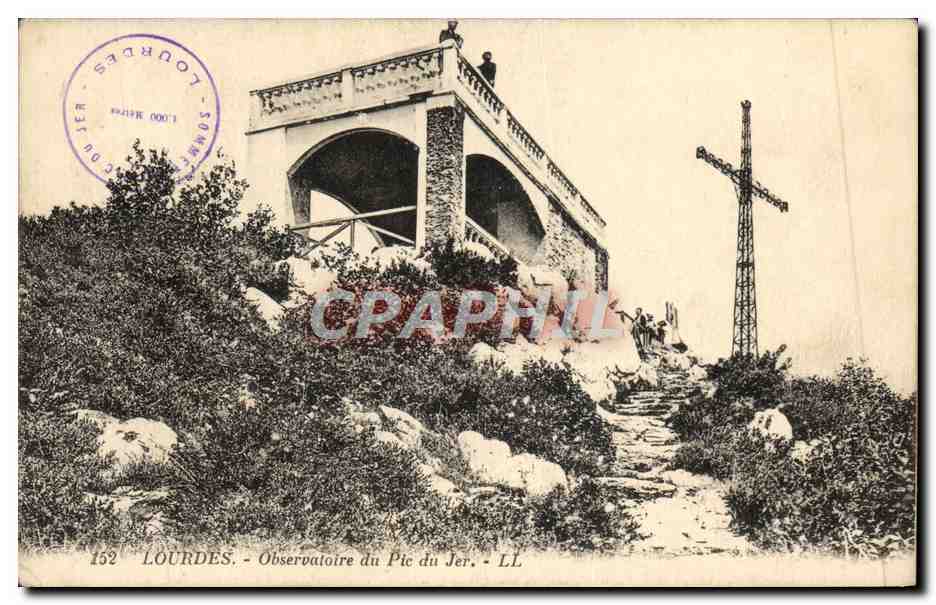 CPA Lourdes Observatoire du Pic du Jer