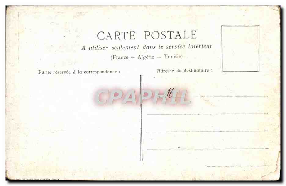 CPA Paris Henri IV — Rückseite