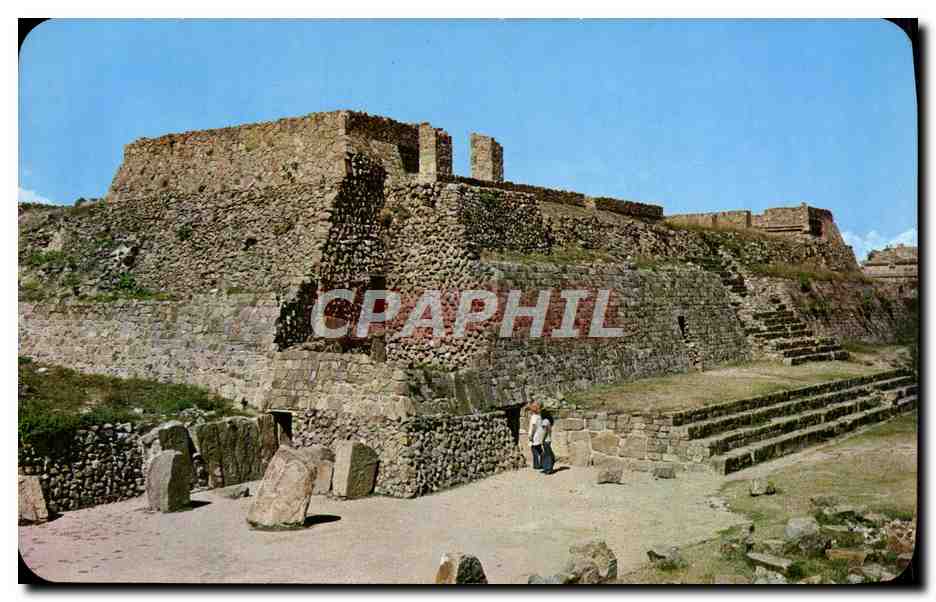 Temple des Danseurs — Monte Albán, Oaxaca — Éditeur Vistacolor, n° V2625