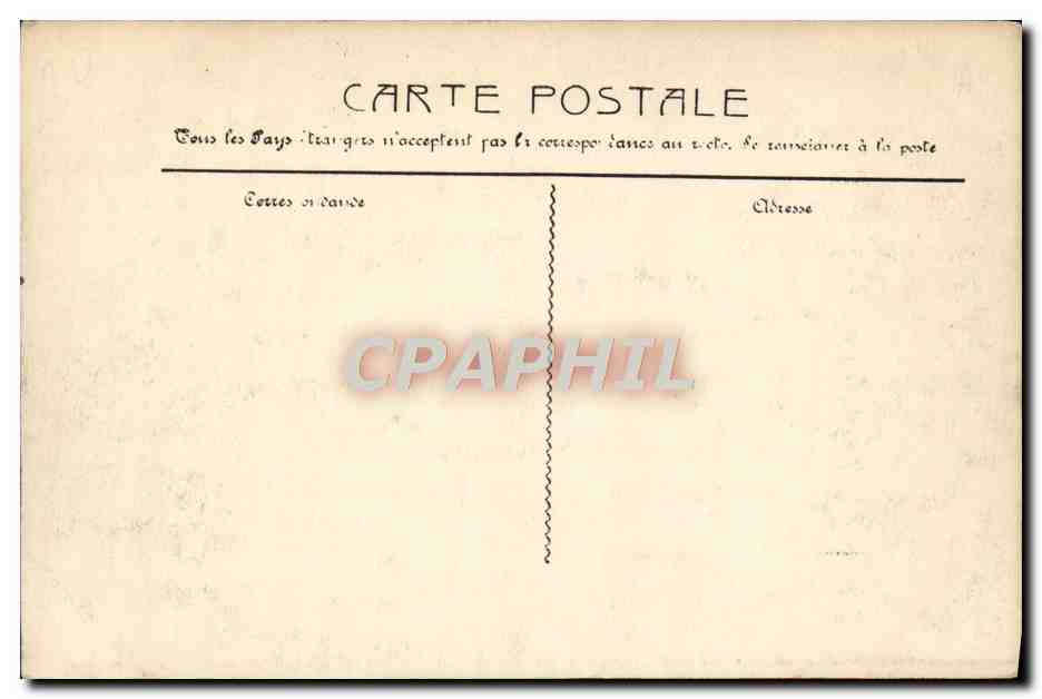 CPA Marseille Le pont Trensbordeur — Verso