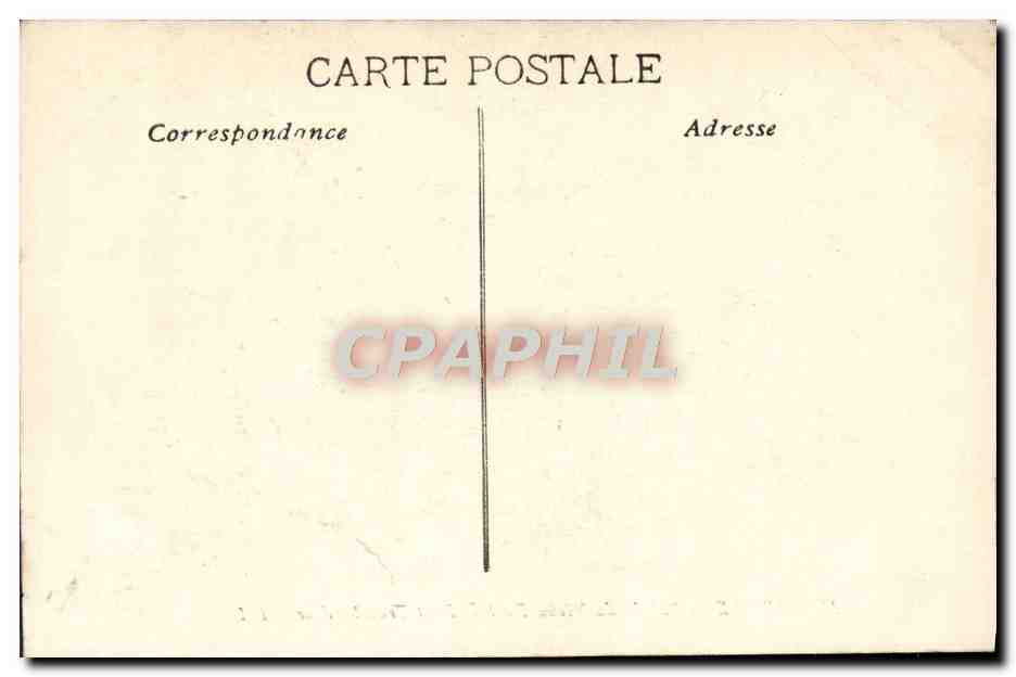 CPA Marseille Entree du Vieux Port Pont Transbordeur — Verso