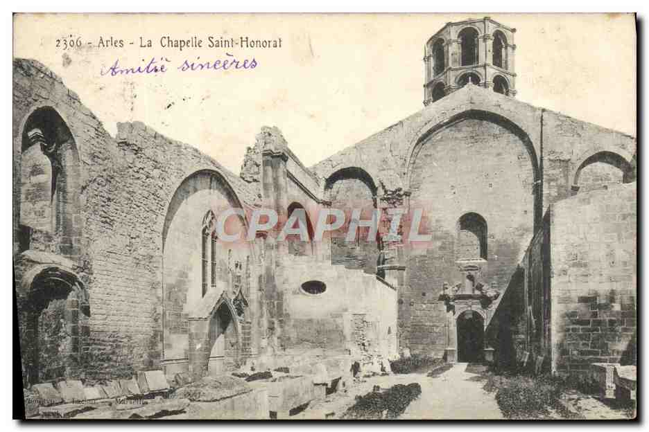 CPA Arles La Chapelle Saint Honorat