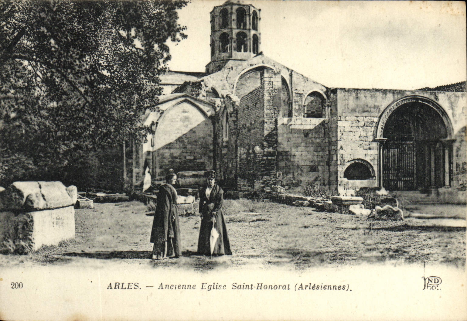 Arles — Ancienne Église Saint-Honorat (Arlésiennes) — JND 200