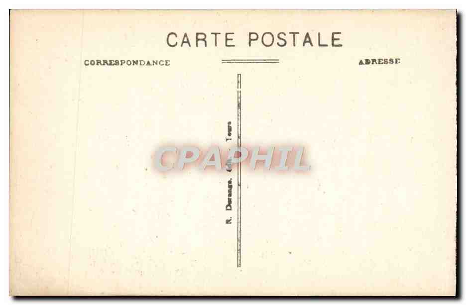 CPA Usse Le Chateau Les Terrasses et les Jardins — Rückseite