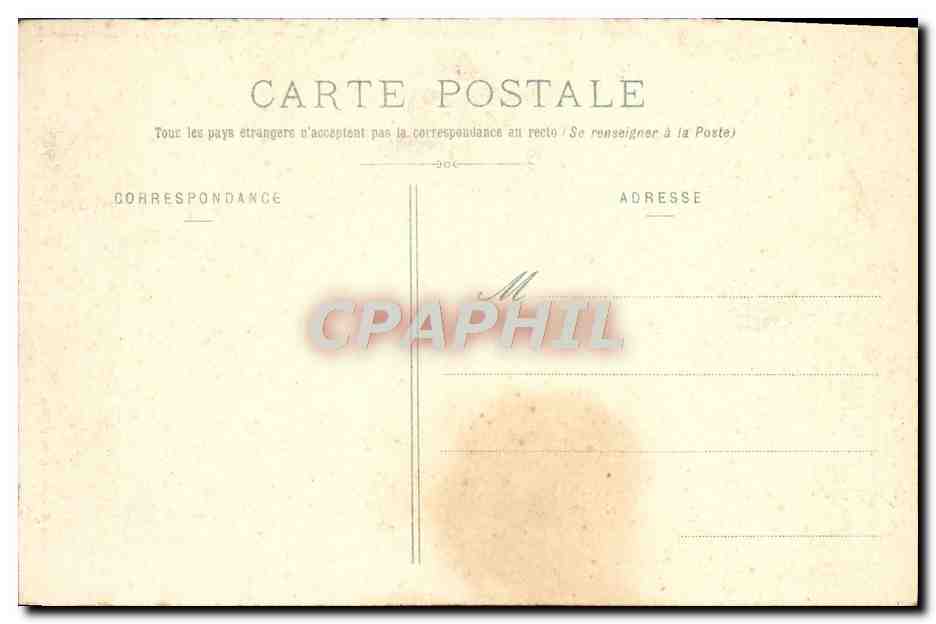 Ste-Anne-d'Auray — Congrès de la Jeunesse Bretonne (5 juin 1906) — Collection H. Laurent, Port-Louis — Rückseite